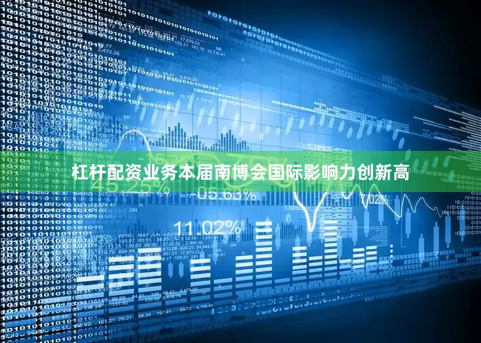 杠杆配资业务本届南博会国际影响力创新高