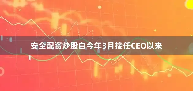 安全配资炒股自今年3月接任CEO以来