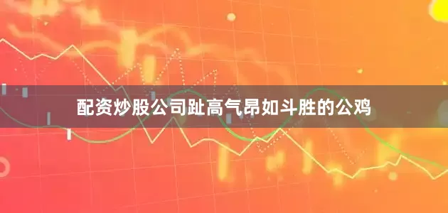 配资炒股公司趾高气昂如斗胜的公鸡